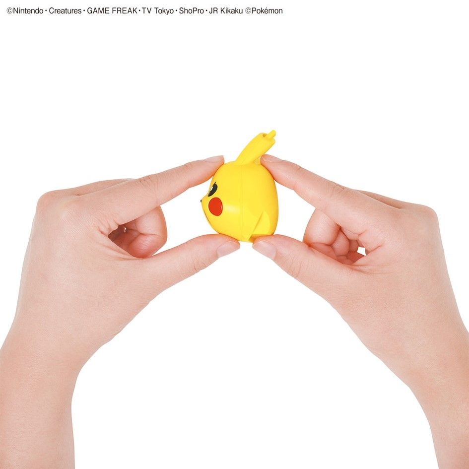 BANDAI 萬代 代理版   組裝模型 Pokmon 收藏集 快組版!! 03 皮卡丘 戰鬥姿勢