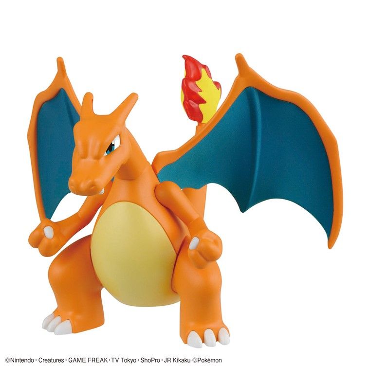 BANDAI 萬代  組裝模型 Pokmon POKEPLA 收藏集 43 噴火龍戰鬥 Ver. & 快龍對戰套組