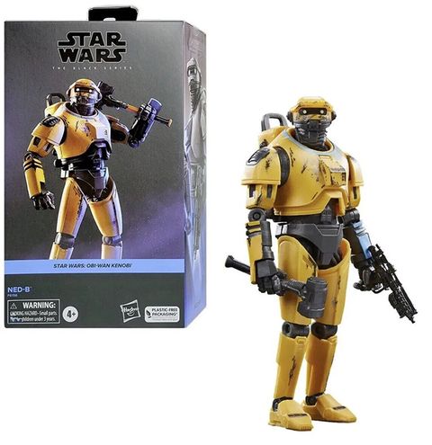 Hasbro 孩之寶 星際大戰 STAR WARS 黑標6吋豪華人物 機械人NED-B