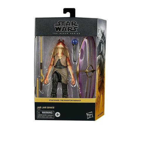 Hasbro 孩之寶 星際大戰 Star Wars 黑標系列 6吋收藏人物-恰恰冰克斯 JAR JAR BINKS