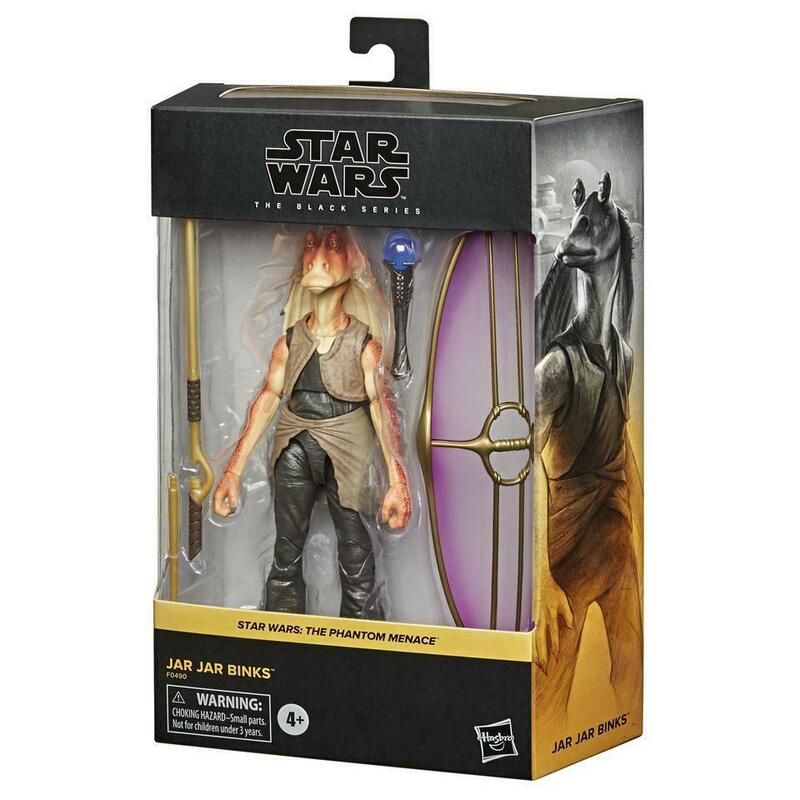 Hasbro 孩之寶 星際大戰 Star Wars 黑標系列 6吋收藏人物-恰恰冰克斯 JAR JAR BINKS