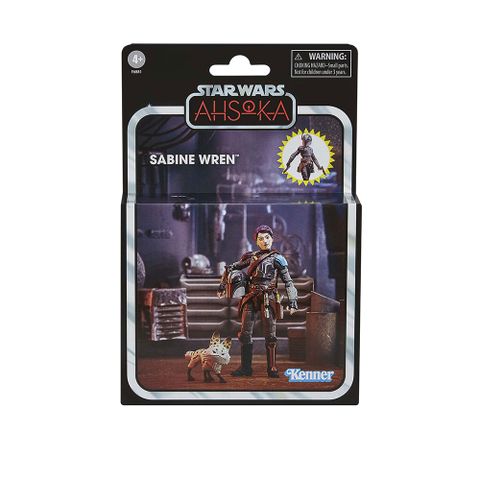 Hasbro 孩之寶 星際大戰 STAR WARS 3.75吋 豪華人物 亞蘇卡 莎賓娜沃倫 SABINE WREN