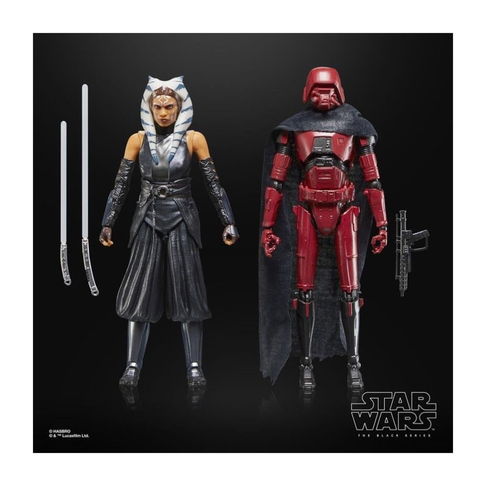 Hasbro 孩之寶 星際大戰 STAR WARS S3 黑標系列 6吋人物雙入組 亞蘇卡譚諾 與 HK-87 刺客機器人