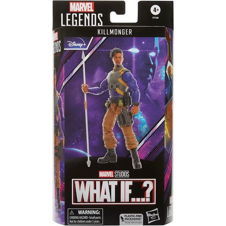 Hasbro 孩之寶 漫威 MARVEL 6吋傳奇人物組 What If系列 黑豹 艾瑞克齊爾蒙格 KILLMONGER