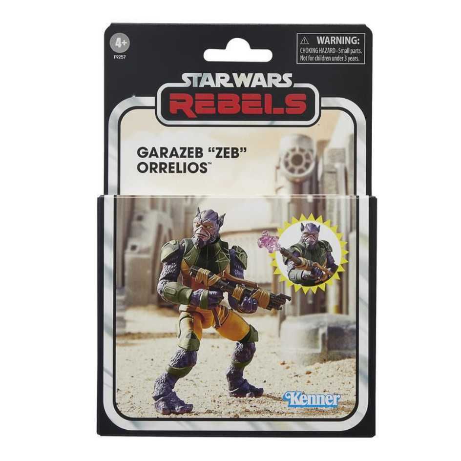 Hasbro 孩之寶 星際大戰 STAR WARS 經典系列 3.75吋人物 REBELS Zeb Orrelios