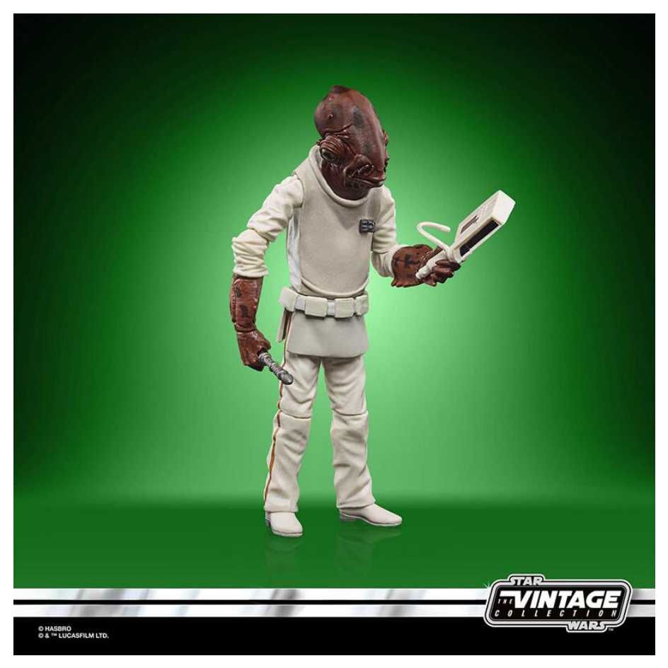 Hasbro 孩之寶 星際大戰 Star Wars Kenner 3.75吋 經典人物組 VC22 Admiral Ackbar