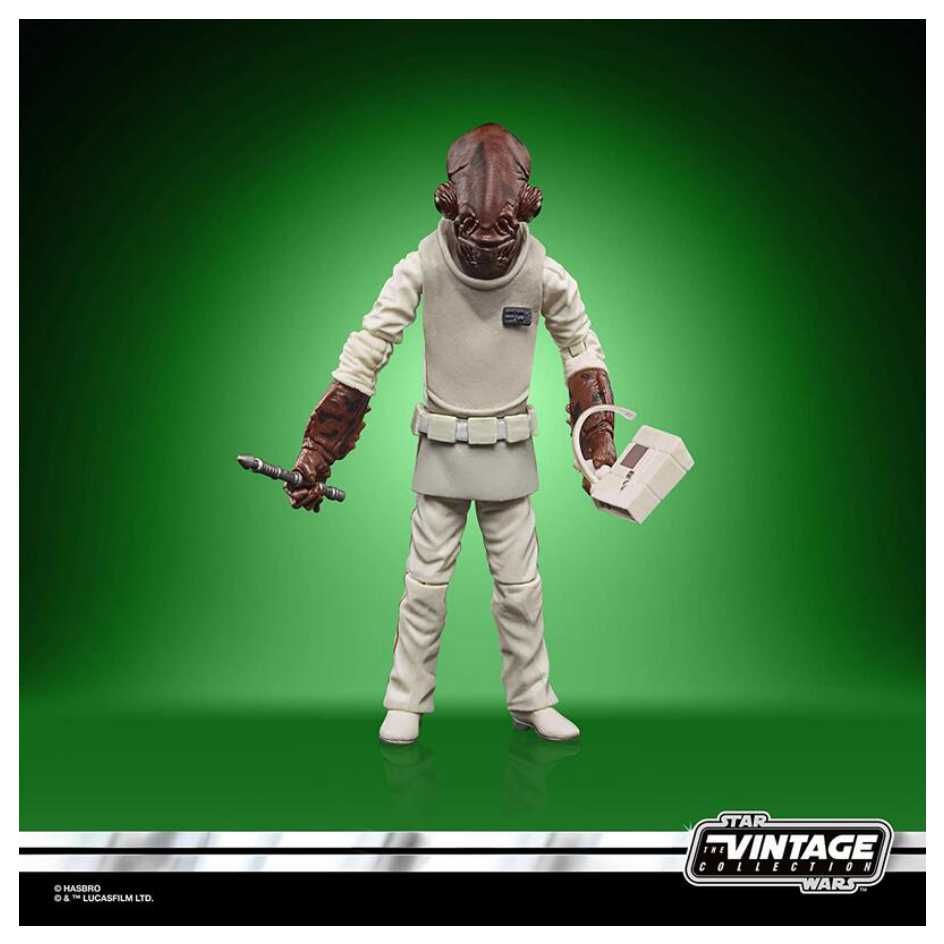 Hasbro 孩之寶 星際大戰 Star Wars Kenner 3.75吋 經典人物組 VC22 Admiral Ackbar