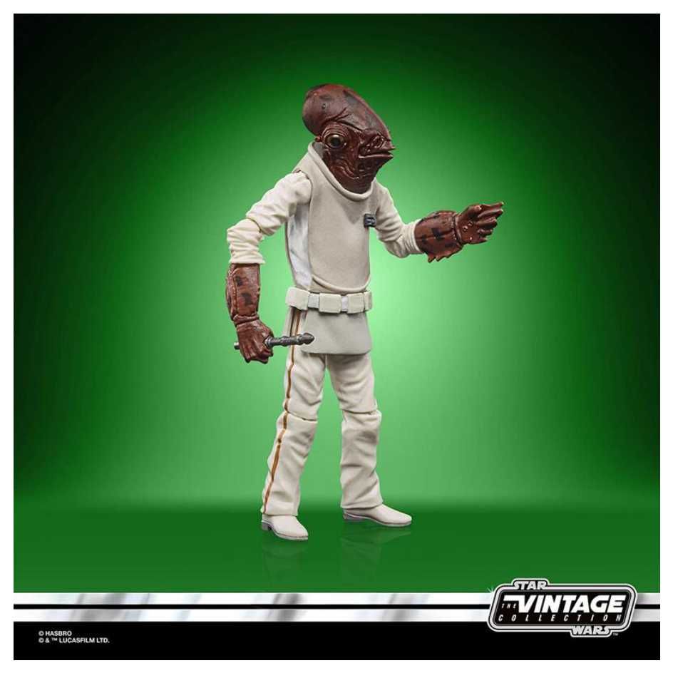 Hasbro 孩之寶 星際大戰 Star Wars Kenner 3.75吋 經典人物組 VC22 Admiral Ackbar