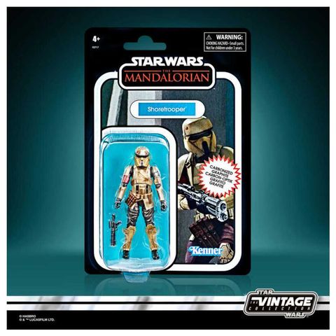 Hasbro 孩之寶 星際大戰 Star Wars Kenner 3.75吋 經典人物組 金屬碳帝國岸防兵