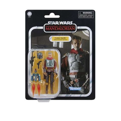 Hasbro 孩之寶 星際大戰 STAR WARS 經典系列 3.75吋人物組 科布·范斯 （曼達洛人盔甲） COBB VANITH