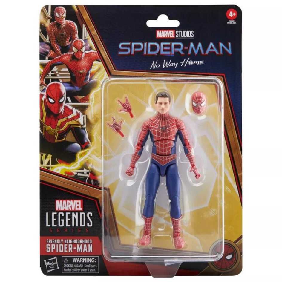 Hasbro 孩之寶 漫威 MARVEL 蜘蛛人 傳奇電影人物 6吋 無家日 陶比 蜘蛛人 FRIENDLY SPIDERMAN