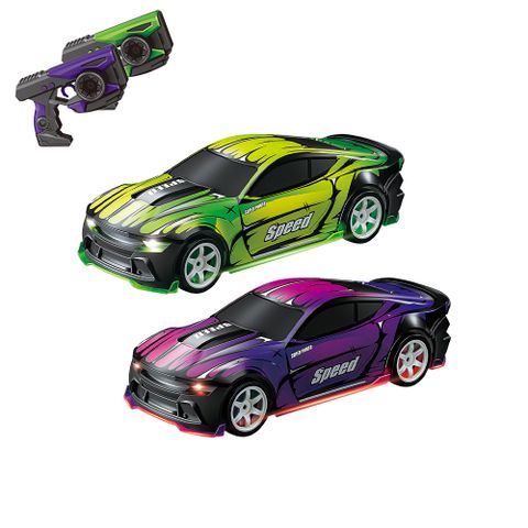 【瑪琍歐玩具】2.4G 1:18炫彩四驅漂移車/33637