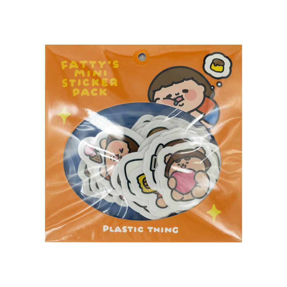  Plastic Thing食妹 迷你貼紙包(食妹日常)