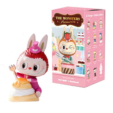 Pop Mart The Monsters Labubu精靈甜品系列公仔單一盲盒
