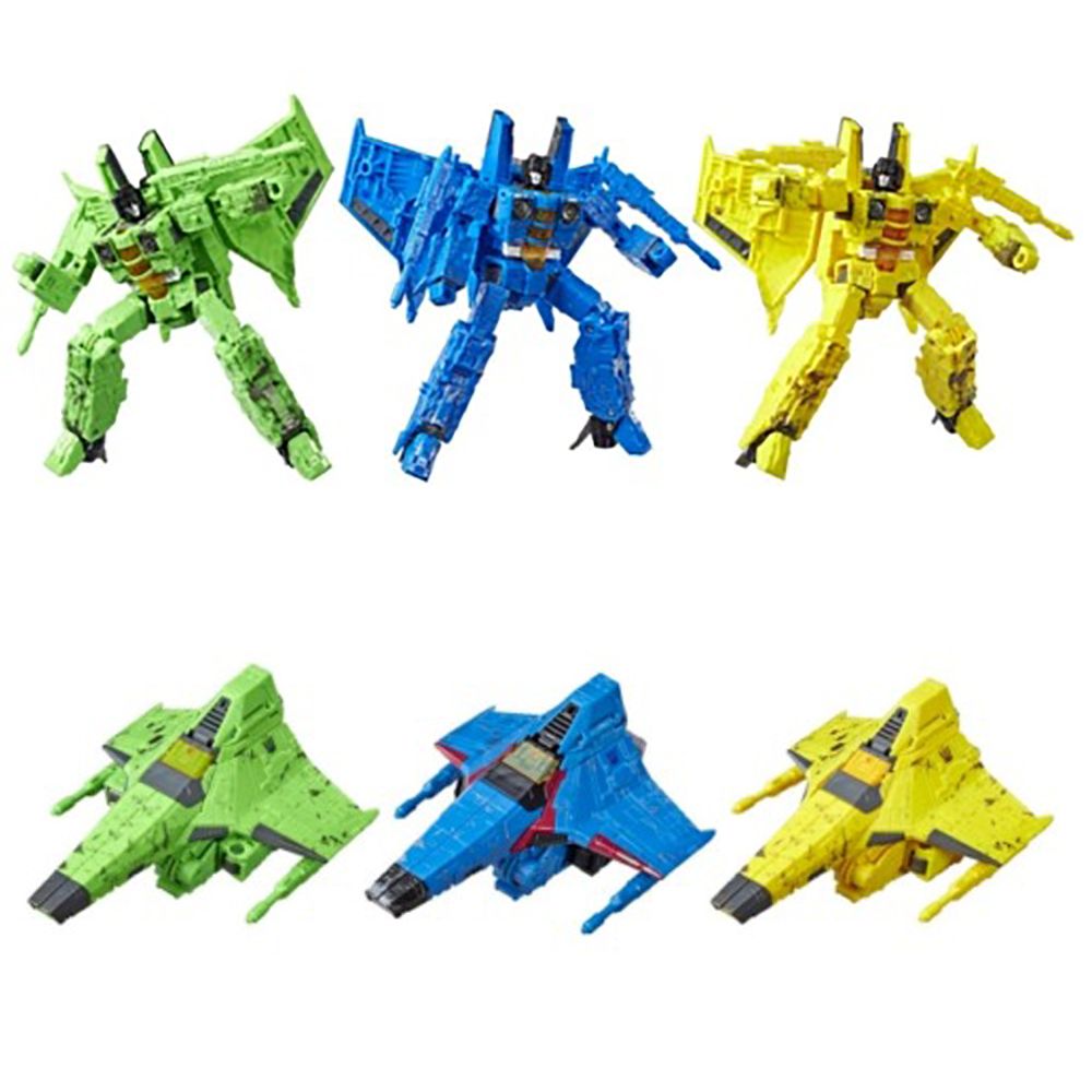 TRANSFORMERS 變形金剛 Generations War for Cybertron Voyager Class Seekers 3 Pack