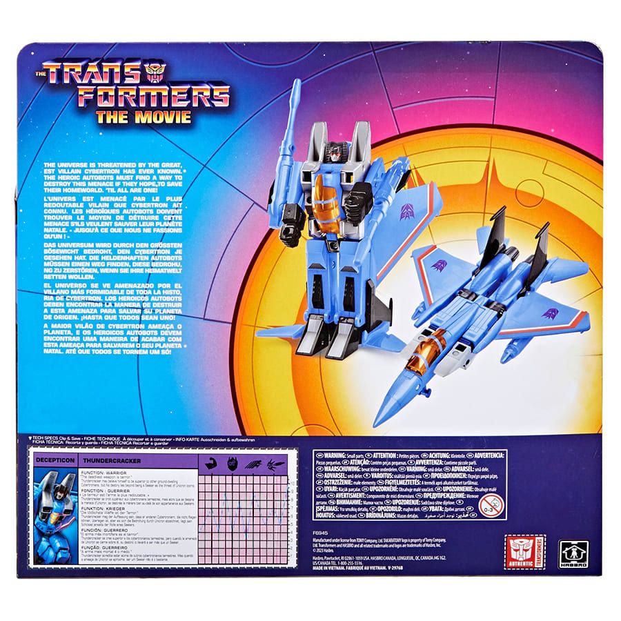  變形金剛 1986 電影 復古系列 RETRO 雷公 THUNDERCRACKER