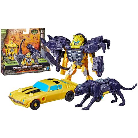 Hasbro 孩之寶 變形金剛 電影 萬獸崛起 合體戰將組 5吋 大黃蜂 BUMBLEBEE & SNARLSABER