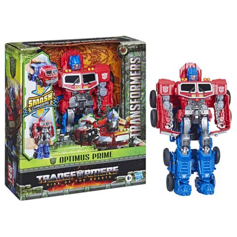 【孩之寶Hasbro】變形金剛玩具 變形金剛 電影萬獸崛起動感變形組 Optimus Prime