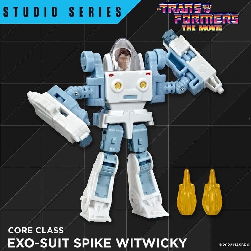 Hasbro 孩之寶 變形金剛 世代系列 電影版 基本組 核心級 斯派克 EXO-SUIT SPIKE WITWICK