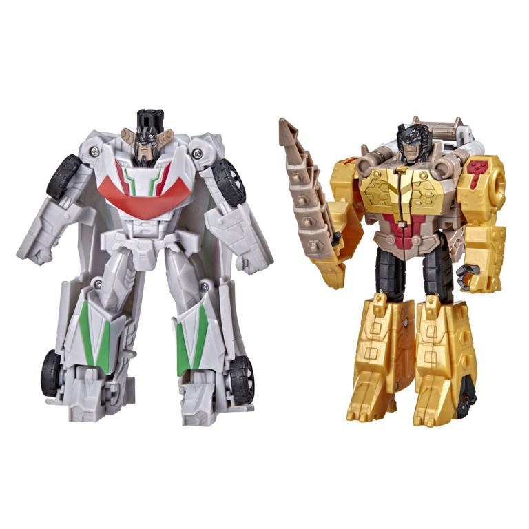 Hasbro 孩之寶 變形金剛 卡通系列 恐龍合體組 千斤頂 WHEELJACK & 鋼鎖 GRIMLOCK