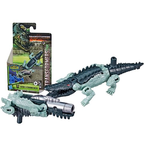 變形金剛 電影 萬獸崛起 武器戰將組 3吋 鱷龍 鱷魚 SKULLCRUNCHER