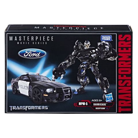 Hasbro 孩之寶 變形金剛 電影大師之作系列變形金剛電影 1 MPM-05 判官 BARRICADE