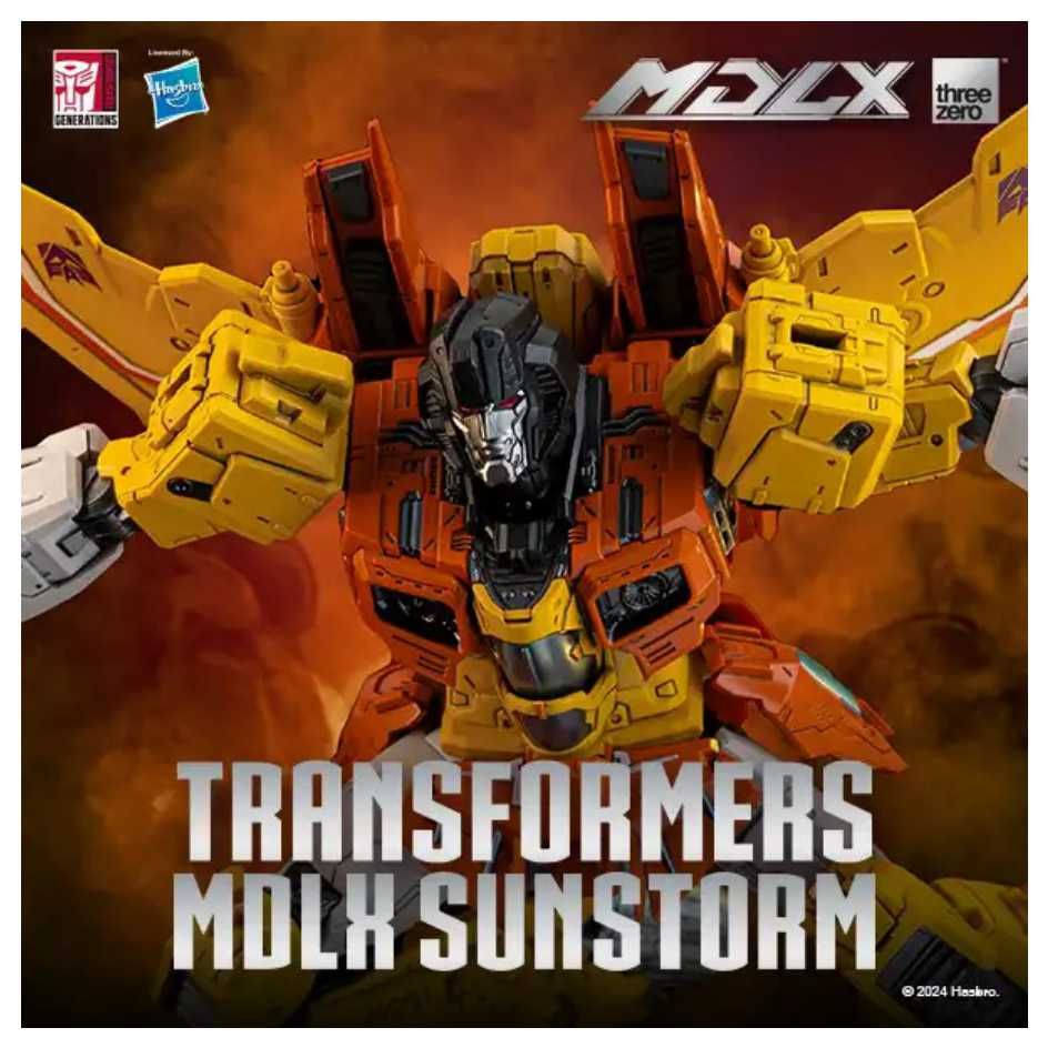  MDLX 變形金剛 太陽風暴 SUNSTORM 20cm