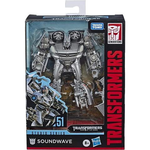 Hasbro 孩之寶 變形金剛 世代系列 豪華戰將 SS 電影經典工作室 SS-51 聲波 SOUNDWAVE