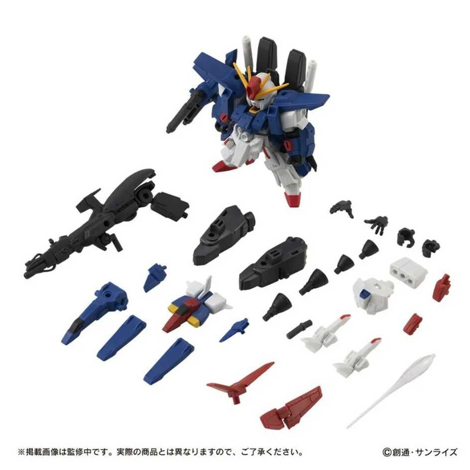 BANDAI 萬代 代理版   食玩盒玩 機動戰士鋼彈 MOBILE SUIT ENSEMBLE EX37 全裝甲型ZZ鋼彈