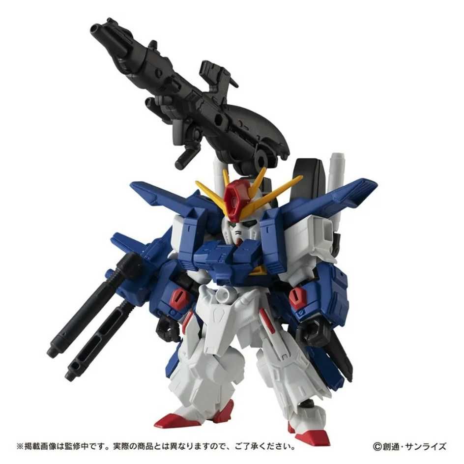 BANDAI 萬代 代理版   食玩盒玩 機動戰士鋼彈 MOBILE SUIT ENSEMBLE EX37 全裝甲型ZZ鋼彈