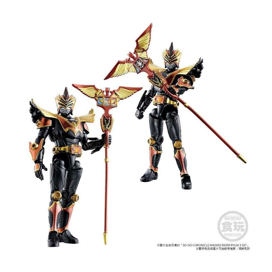 BANDAI 萬代 代理版   食玩盒玩 假面騎士龍騎 Gold Phoenix & Gigazelle
