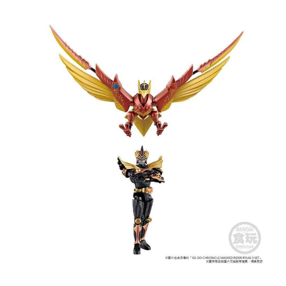 BANDAI 萬代 代理版   食玩盒玩 假面騎士龍騎 Gold Phoenix & Gigazelle