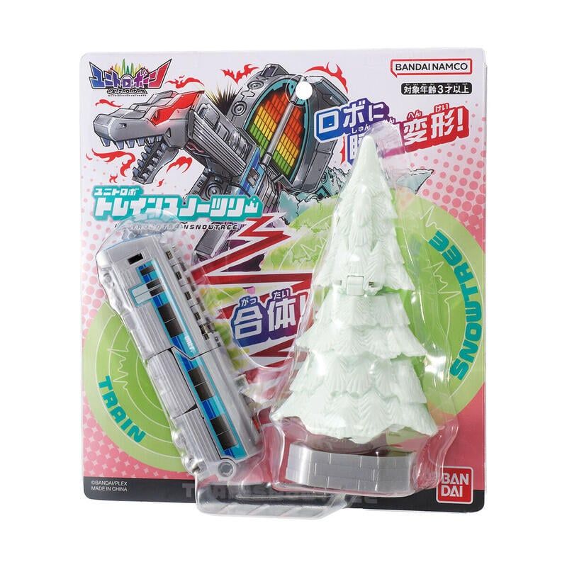 BANDAI 萬代 代理版   UNITO機器人 火車雪樹 TRAIN SNOW TREE