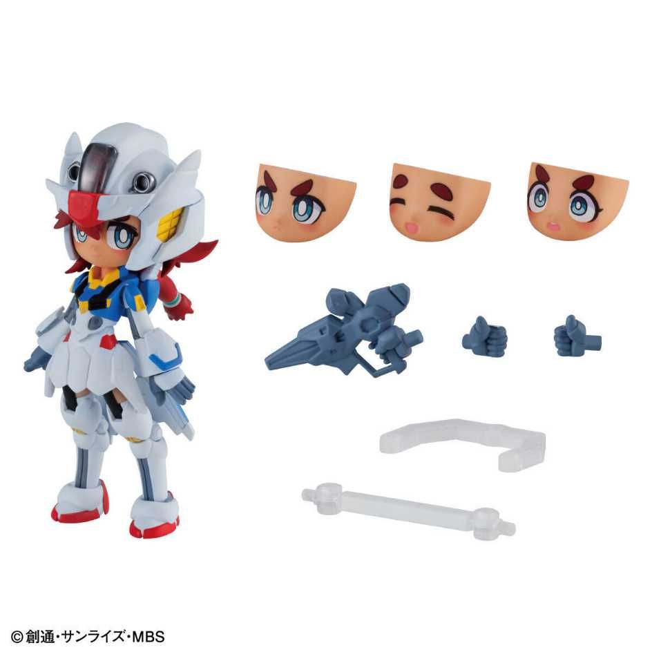 BANDAI 萬代 代理版   食玩盒玩 水星的魔女 鋼彈 CHARAMOBI 機械布偶裝 蘇萊塔 墨丘利 & 米奧琳涅 連布蘭