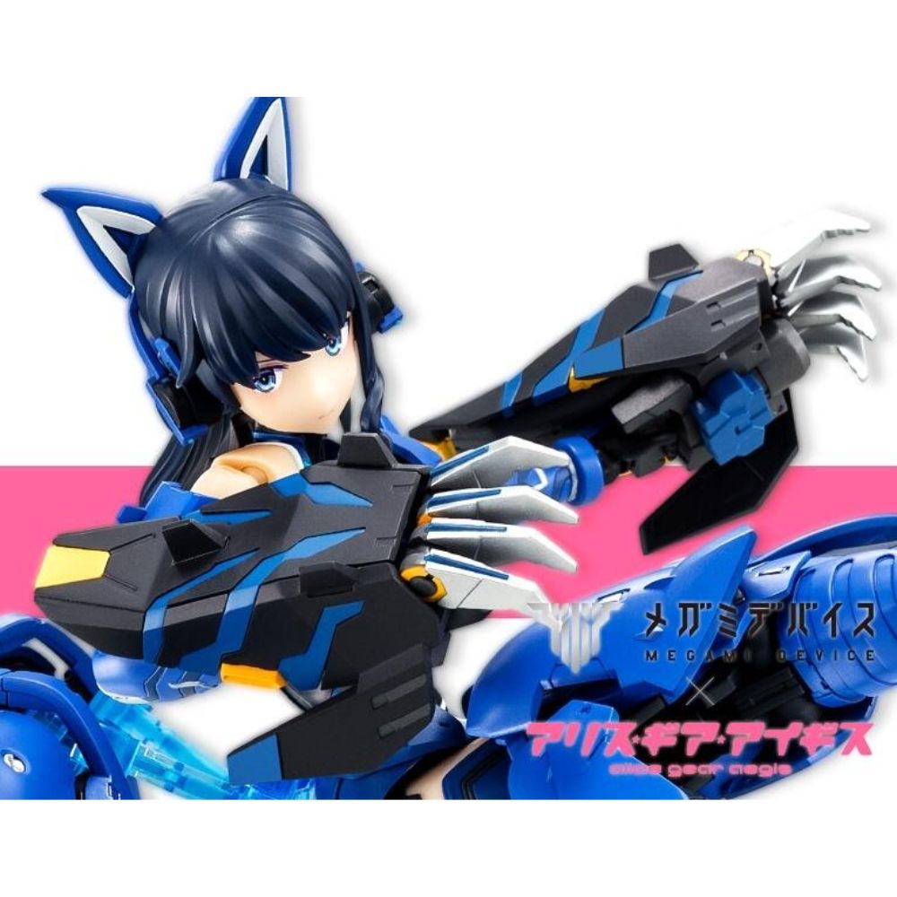 壽屋MEGAMI DEVICE 女神裝置X 機戰少女小蘆睦海剛毅組裝模型