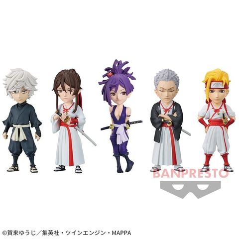 BANPRESTO 萬代 BANDAI 景品 WCF 地獄樂 vol.1 一套五款  畫眉丸 佐切 杠 士遠 典坐