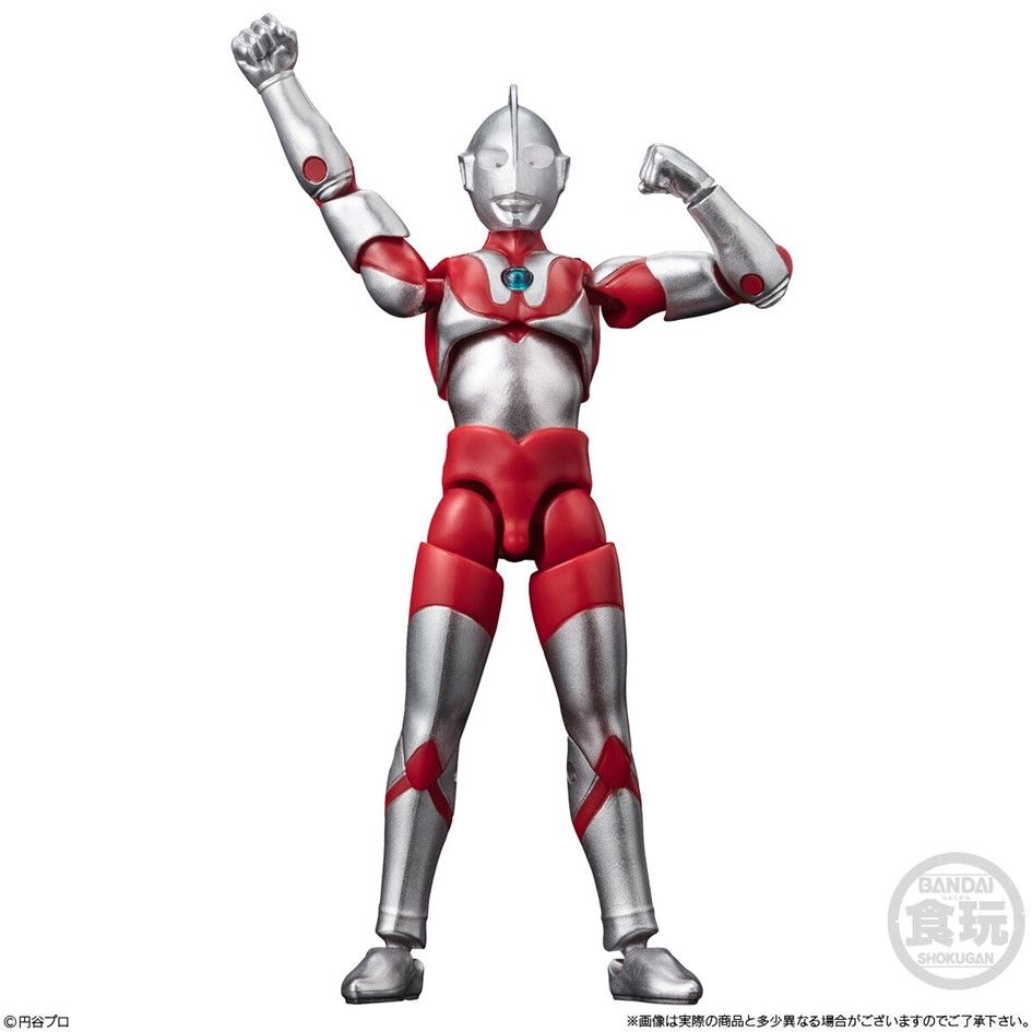 BANDAI 萬代 代理版   食玩盒玩 超動 超人力霸王 奧特曼 第9彈 全6種 中盒10入