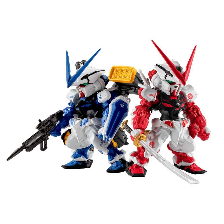 BANDAI 萬代 代理版   盒玩 FW GUNDAM CONVERGE CORE 異端鋼彈 紅異端 & 藍異端 套組