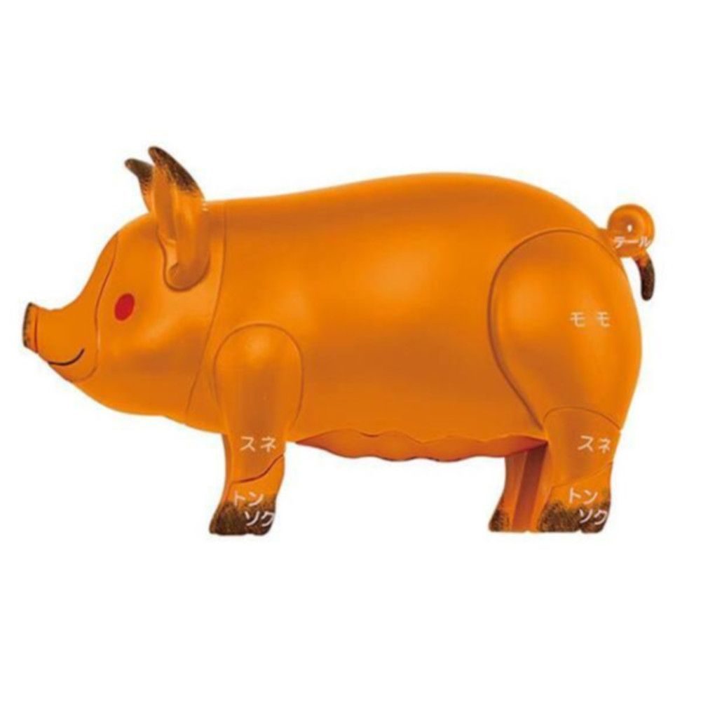 MEGAHOUSE  買一頭豬!烤豬 豬 趣味拼圖 拼圖 立體拼圖 半剖 MH