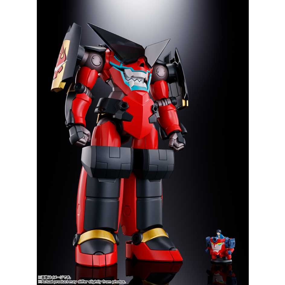 BANDAI 萬代 代理版   超合金魂 GX-107 天元突破 完全變形合體 紅蓮螺巖&大迴旋巨鑽