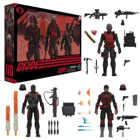 Hasbro 孩之寶 G.I.JOE 特種部隊 精英系列 #110 Cobra H.I.S.S 眼鏡蛇小兵 三入組