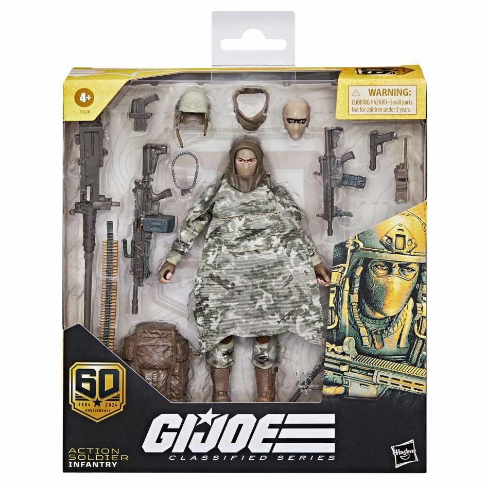 G.I.JOE 特種部隊精英系列6吋人物60周年進擊士兵步兵ACTION SOLDIER