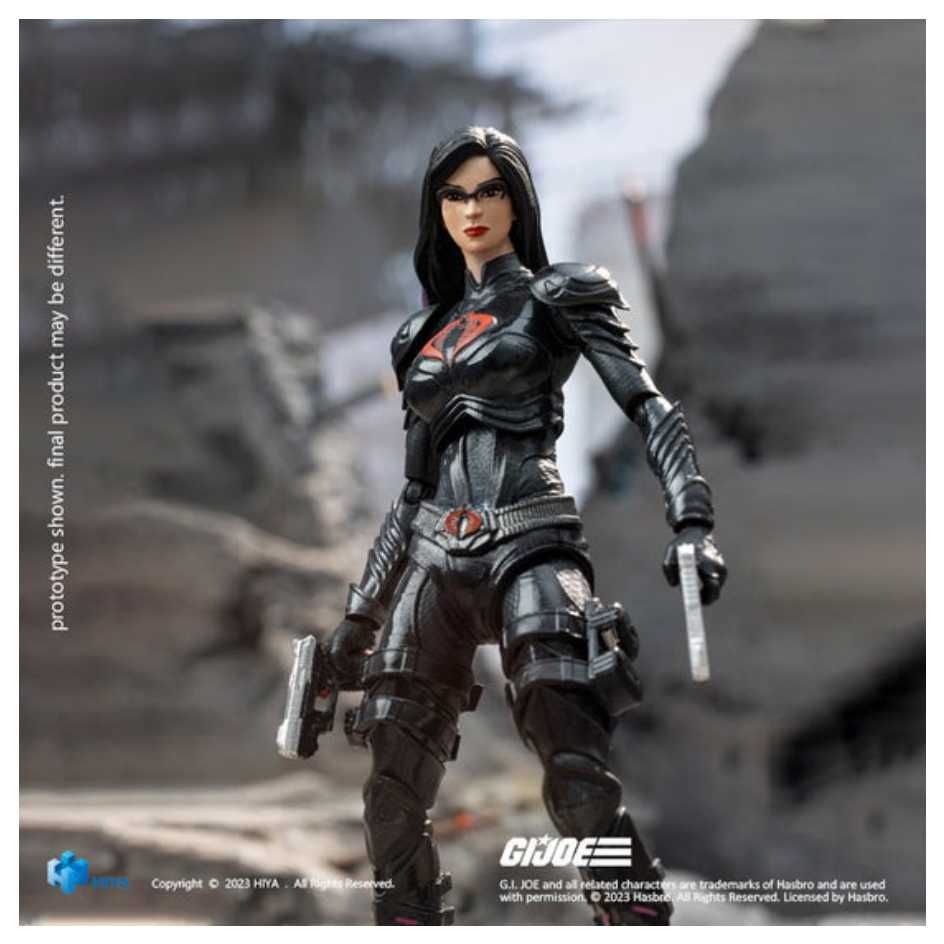  代理版 海雅 HIYA EXQUISITE mini 1/18 特種部隊 G.I.JOE 男爵夫人