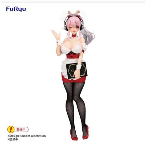 FURYU 景品 超級索尼子 BiCute 兔女郎公仔 服務生Ver