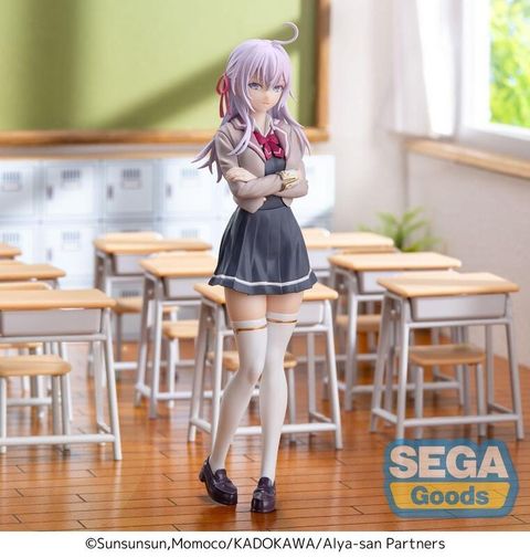 SEGA 不時輕聲地以俄語遮羞的鄰座艾莉同學 Luminasta 艾莉 制服Ver.『玩具超人』