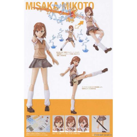 代理版 角川 KADOKAWA PLASTIC MODEL 組裝模型 科學超電磁砲T 御坂美琴