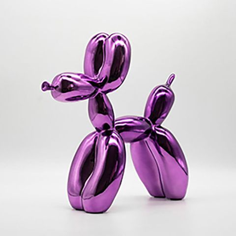 【WUZ屋子】美國Green Tree Products 大型氣球狗模型-紫色