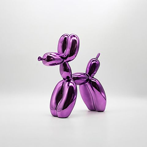 【WUZ屋子】美國Green Tree Products 中型氣球狗模型-紫色