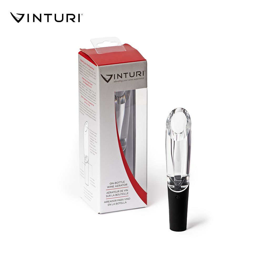  【Vinturi】V9060(瓶口式醒酒器) 隨倒隨飲 適用所有種類的紅酒和白酒 所有酒類醒酒器 美國第一品牌