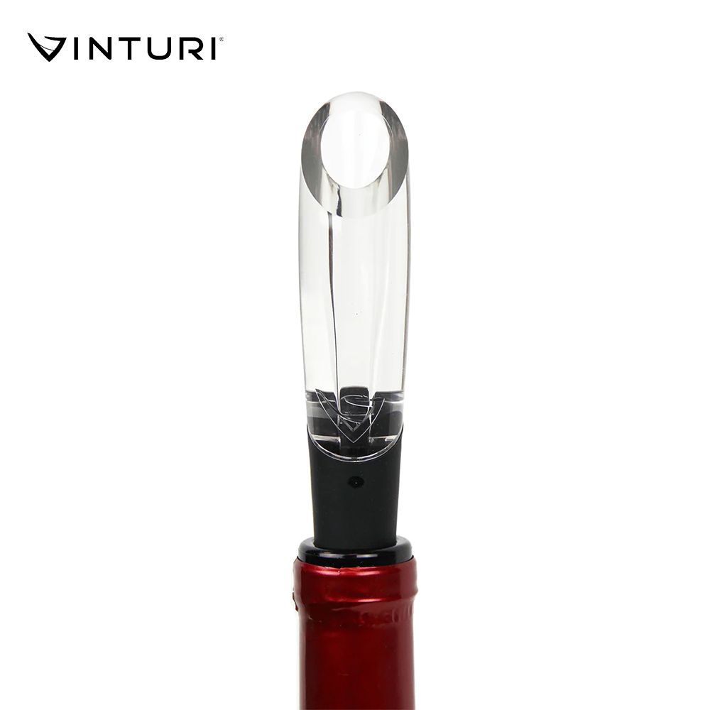  【Vinturi】V9060(瓶口式醒酒器) 隨倒隨飲 適用所有種類的紅酒和白酒 所有酒類醒酒器 美國第一品牌